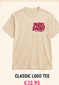 Classic logo tee